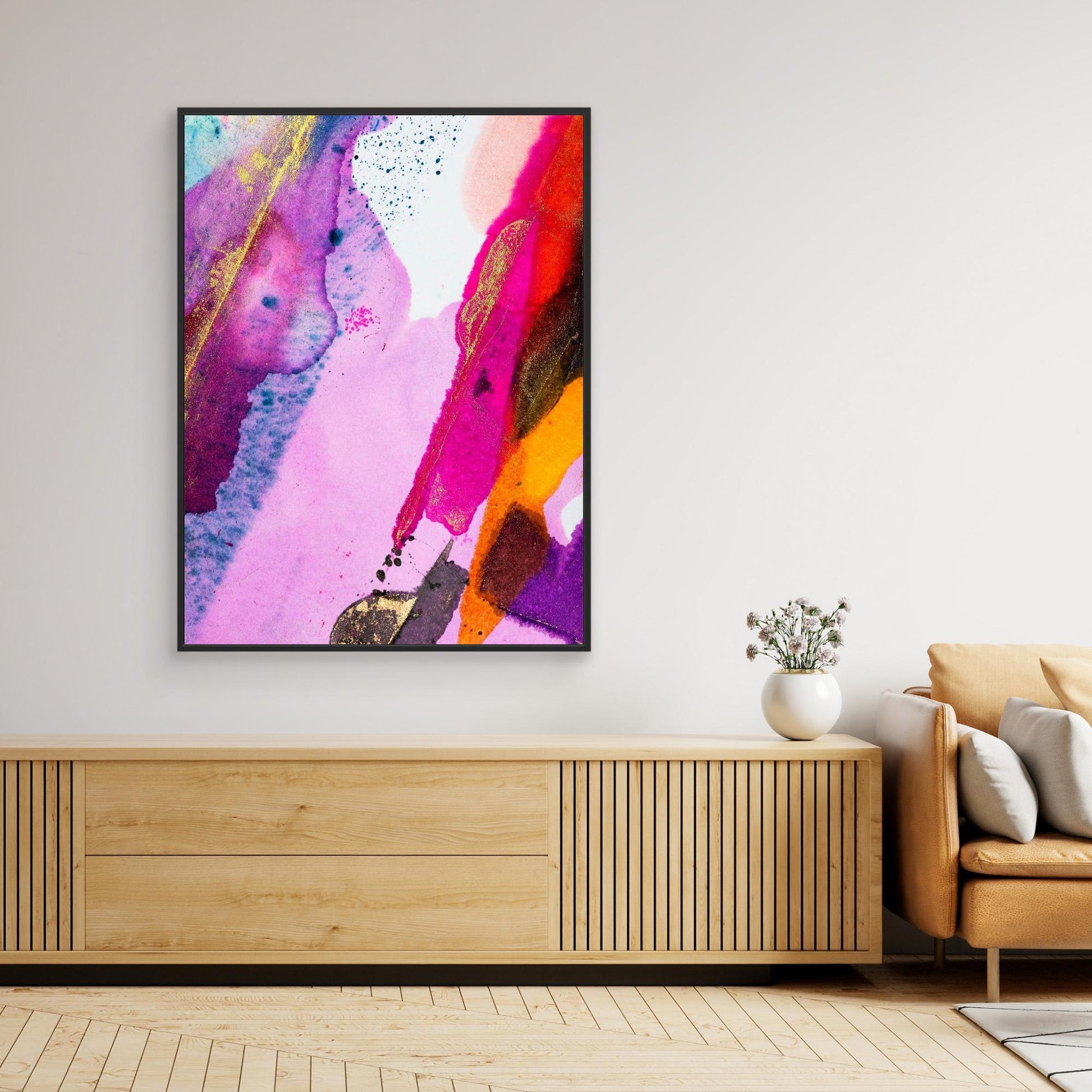 The Beauty of ABSTRACT V - Canvas Art Print