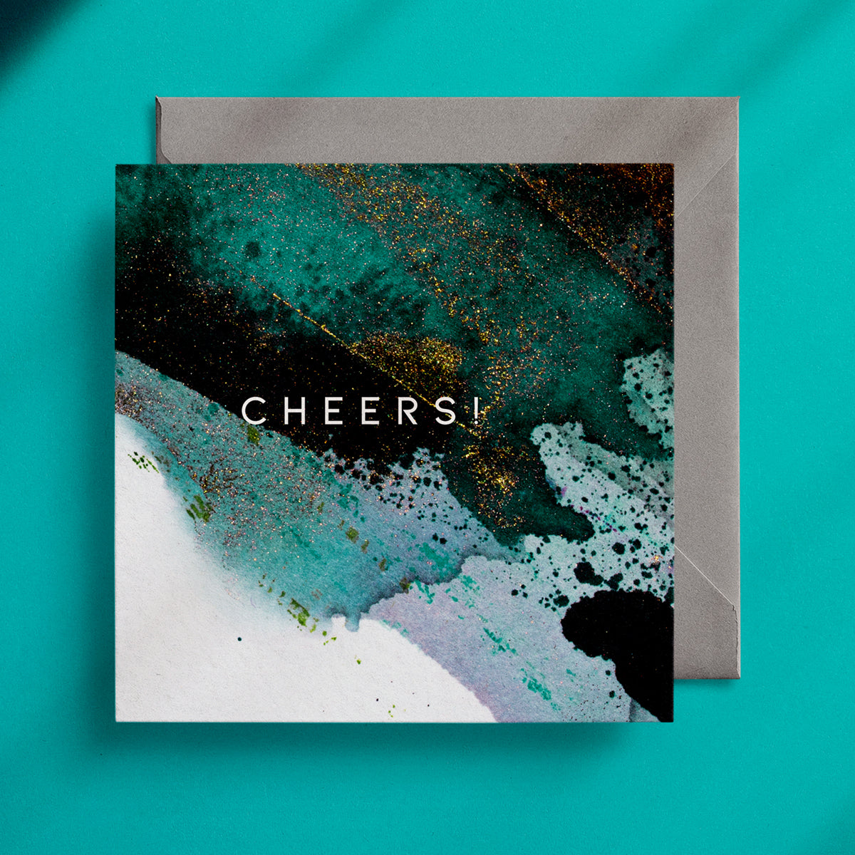 Cheers! - ABSTRACT Greeting Card