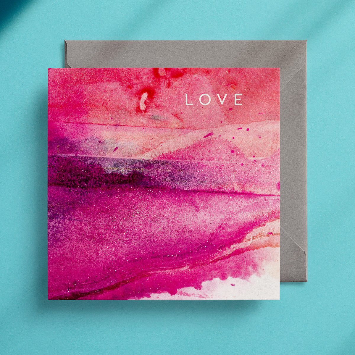 Love - ABSTRACT Greeting Card
