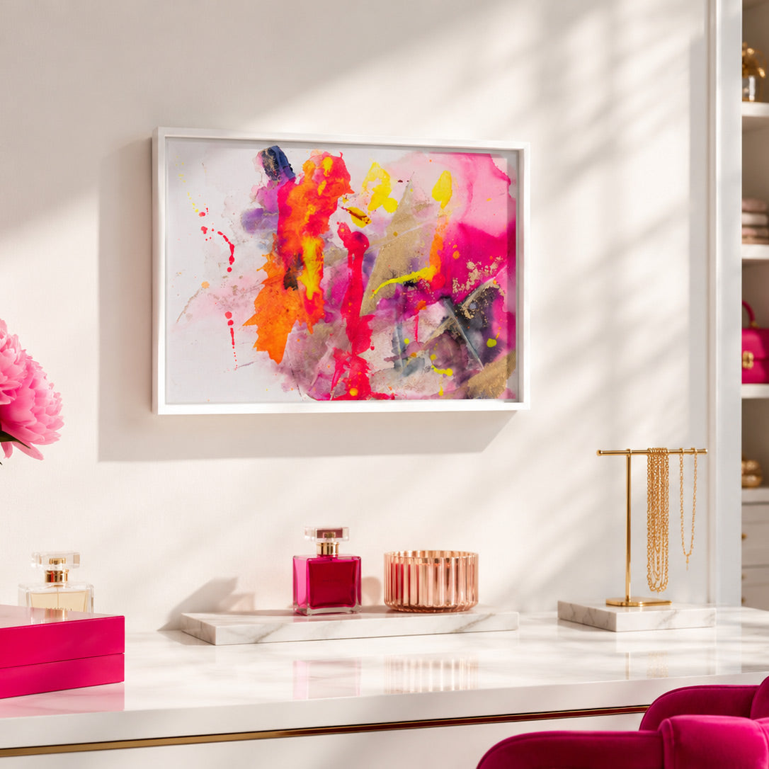Beautiful Chaos Origin – Original Abstract Painting on Canvas