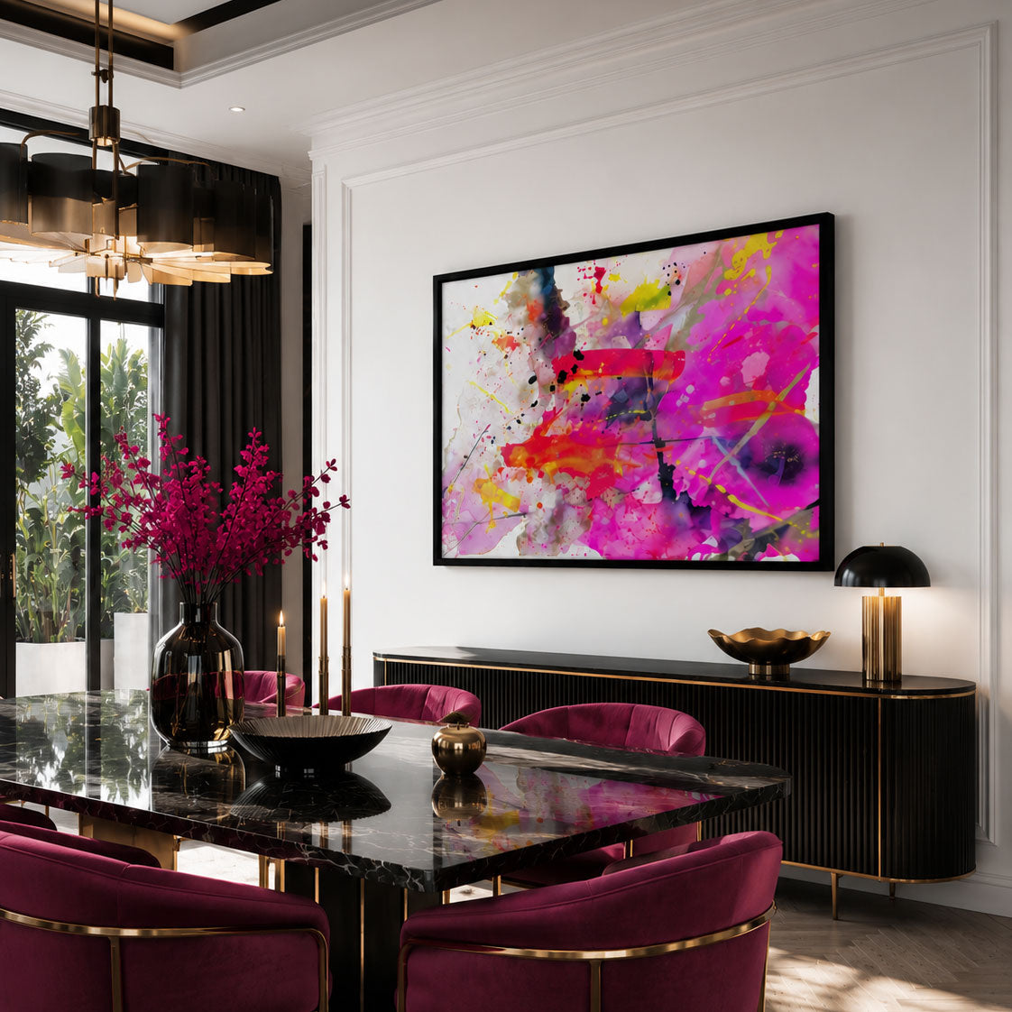 Beautiful Chaos I - Canvas Art Print