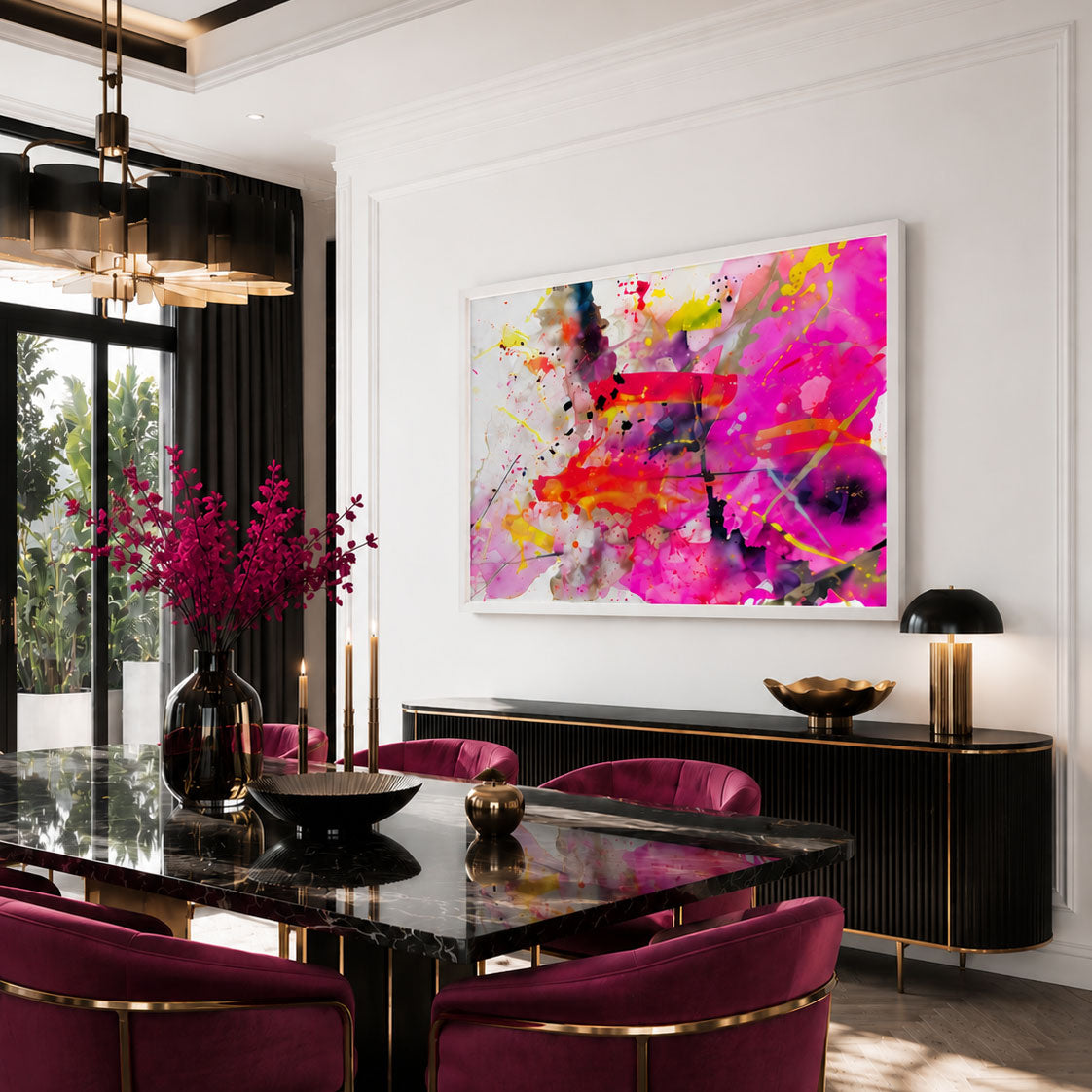 Beautiful Chaos I - Canvas Art Print