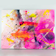Beautiful Chaos I - Original Abstract Alcohol Ink Painting on Canvas