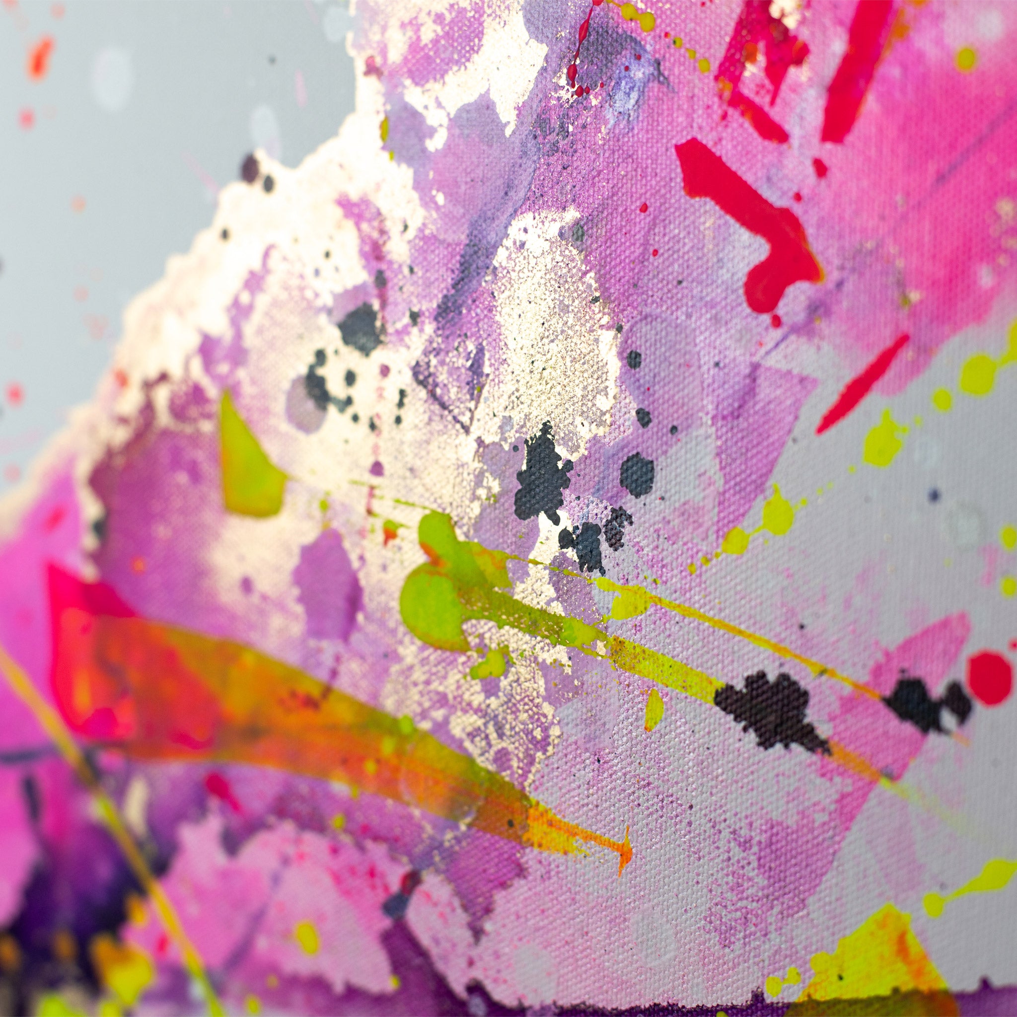 Beautiful Chaos II – Original Abstract Alcohol Ink Painting on Canvas