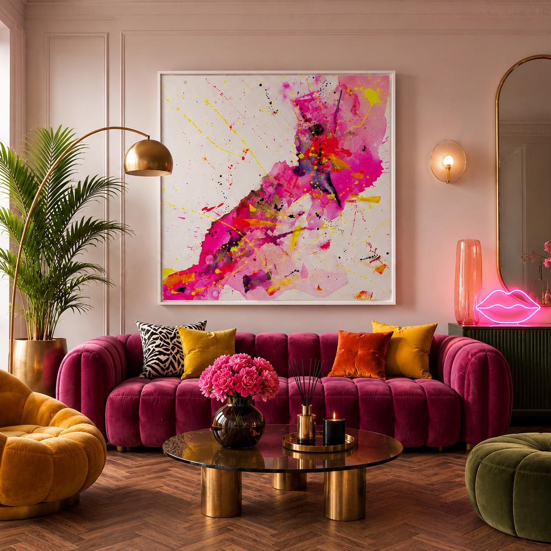 Beautiful Chaos II - Canvas Art Print