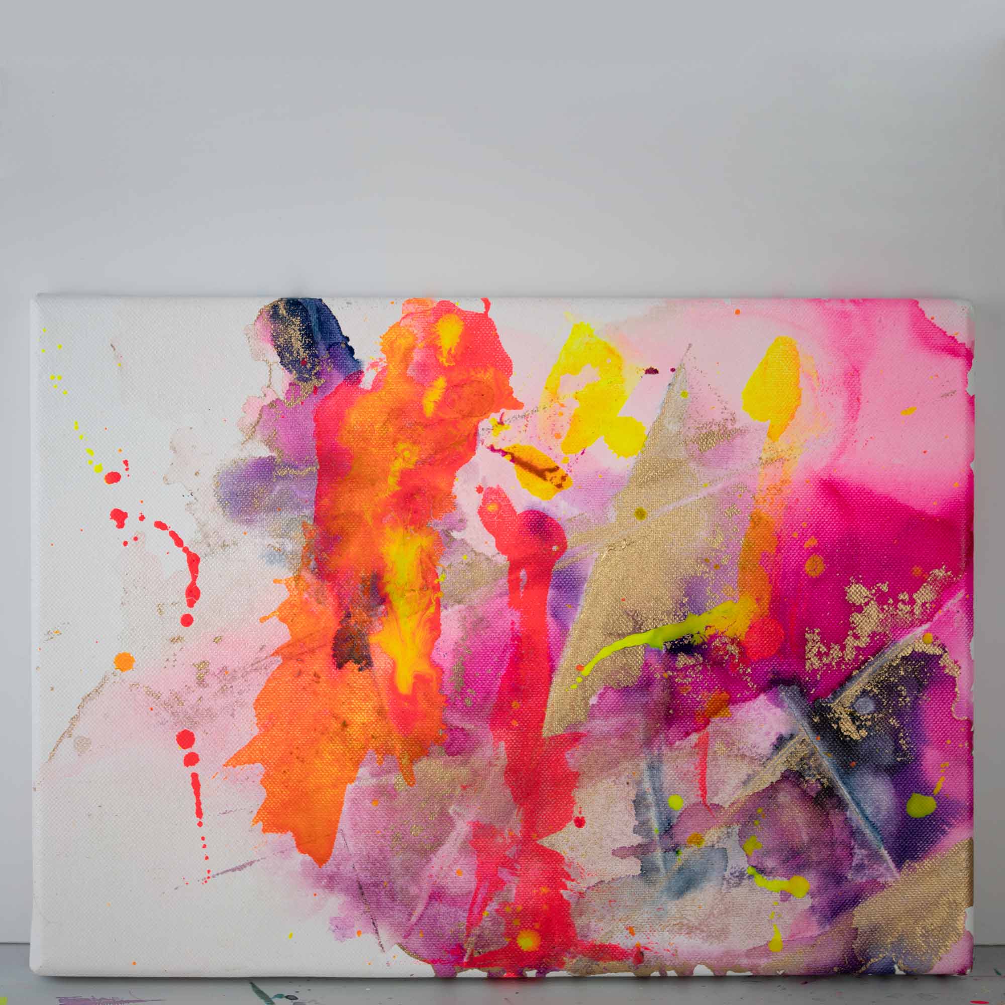 Beautiful Chaos Origin – Original Abstract Painting on Canvas