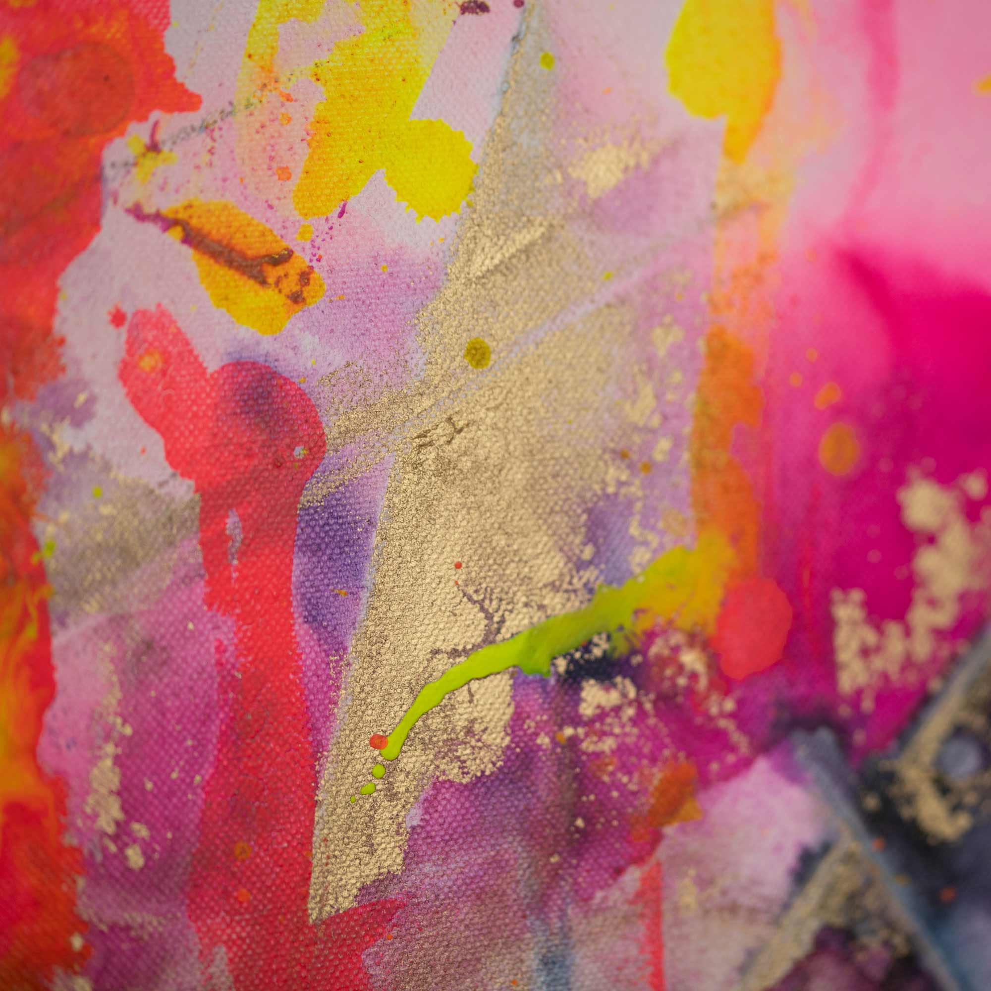 Beautiful Chaos Origin – Original Abstract Painting on Canvas