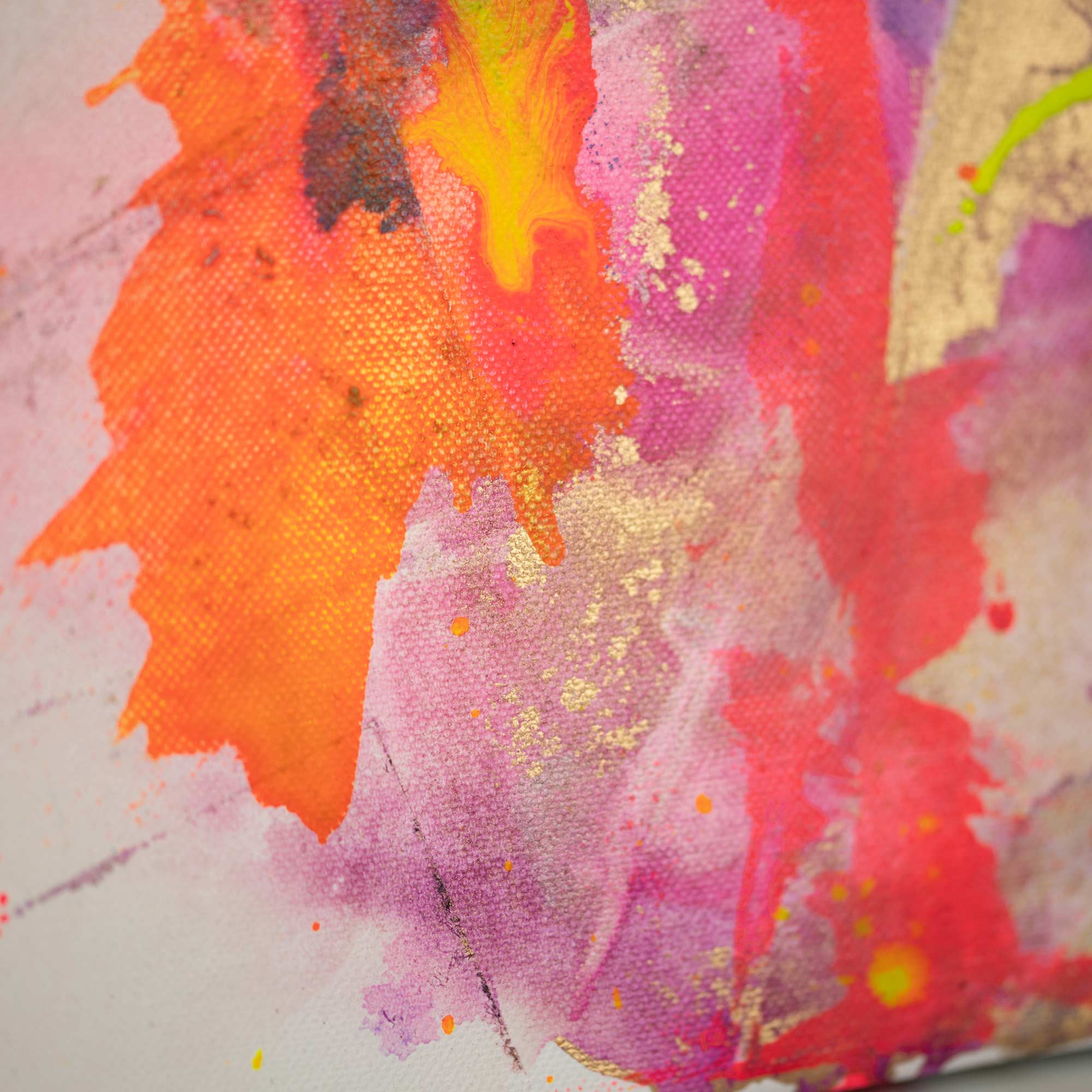 Beautiful Chaos Origin – Original Abstract Painting on Canvas