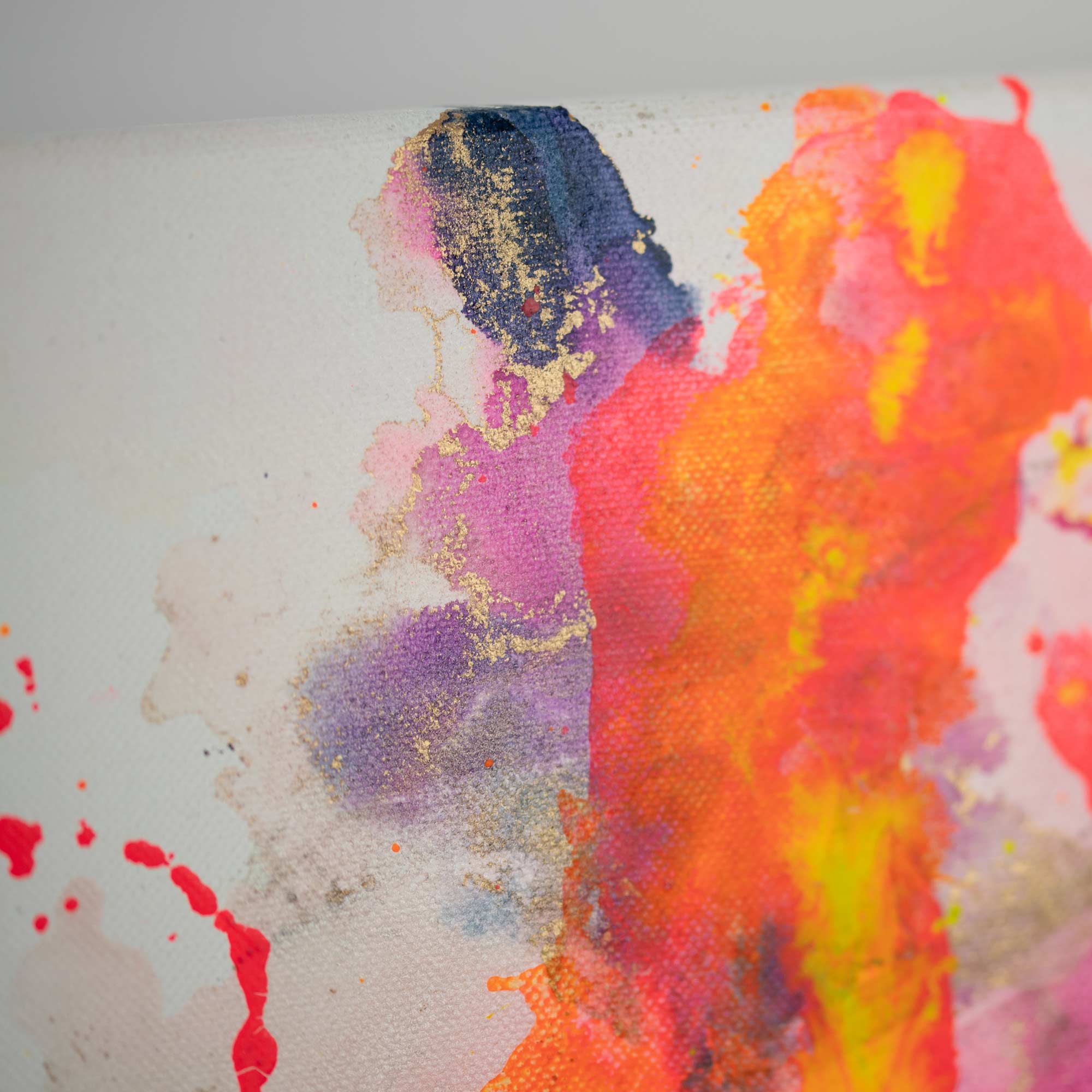 Beautiful Chaos Origin – Original Abstract Painting on Canvas