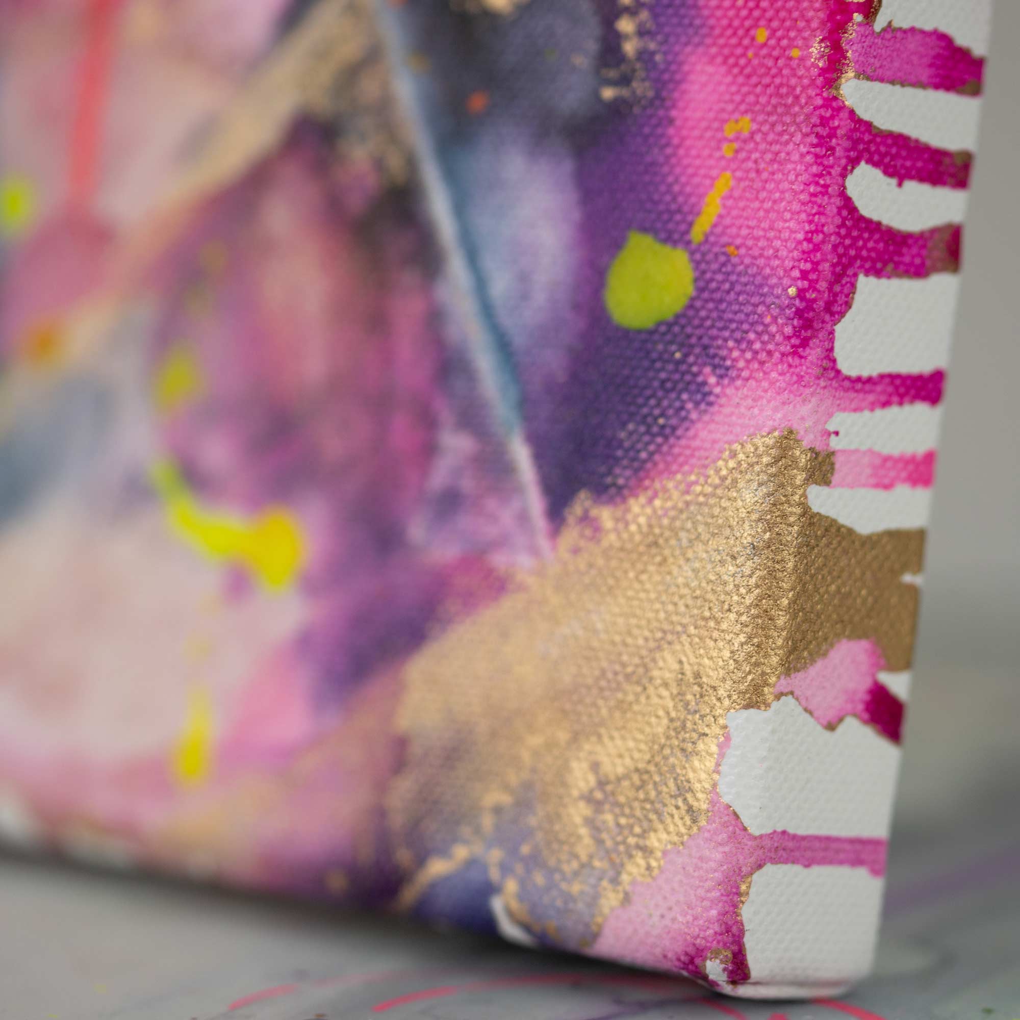 Beautiful Chaos Origin – Original Abstract Painting on Canvas
