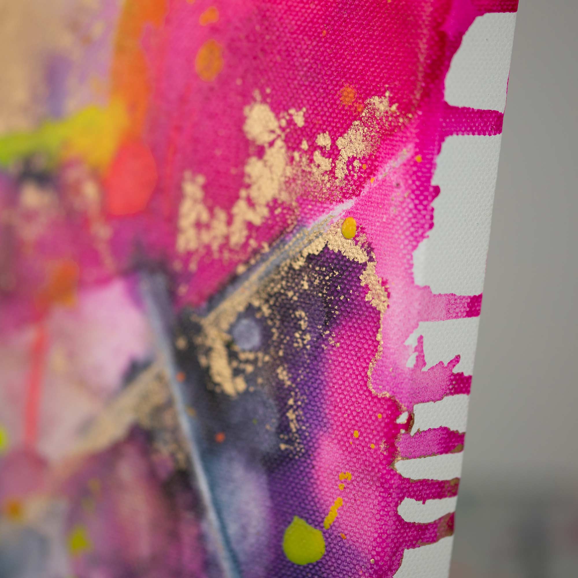 Beautiful Chaos Origin – Original Abstract Painting on Canvas
