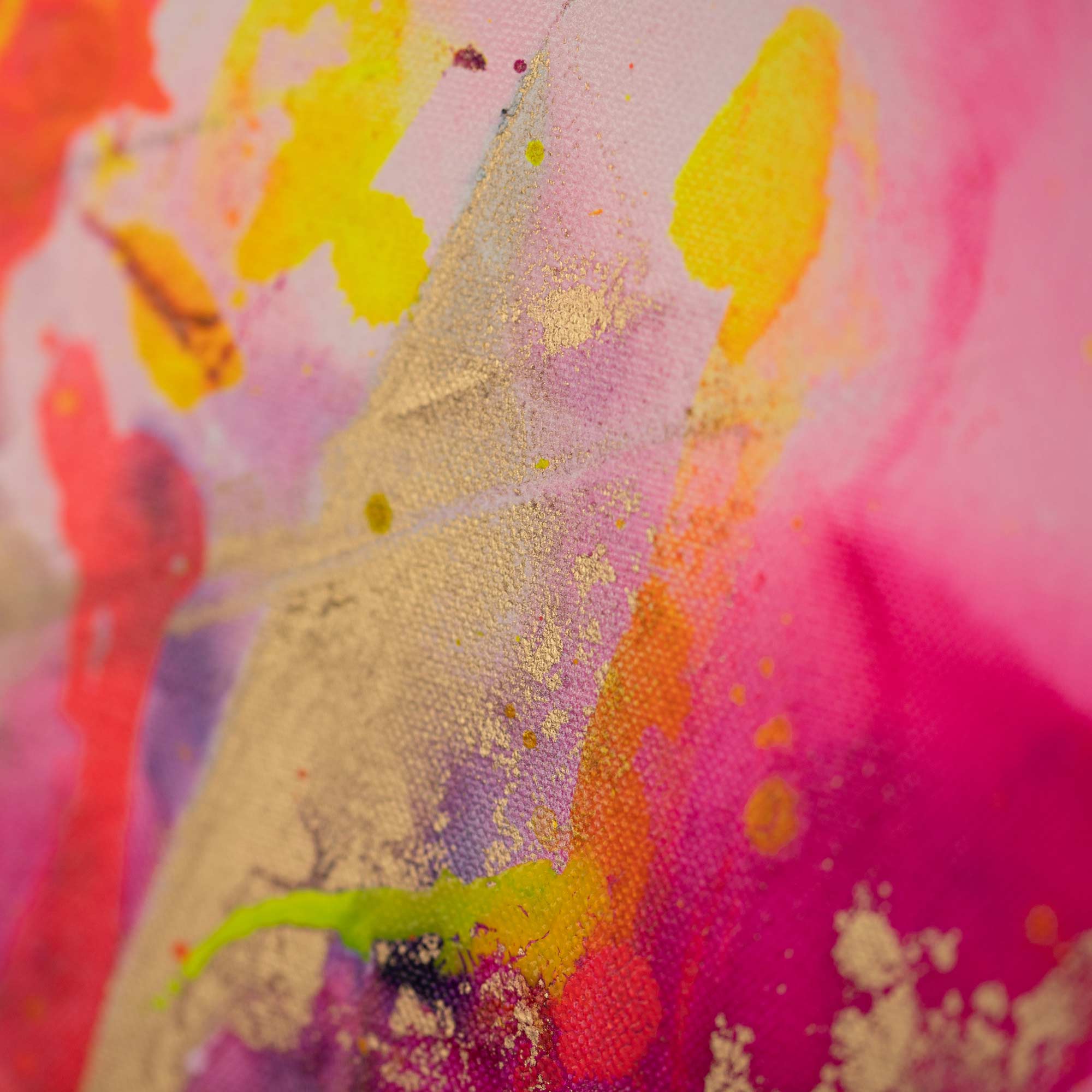 Beautiful Chaos Origin – Original Abstract Painting on Canvas
