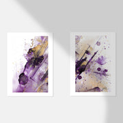 Light Magic – Purple Edition Diptych | Fine Art Prints