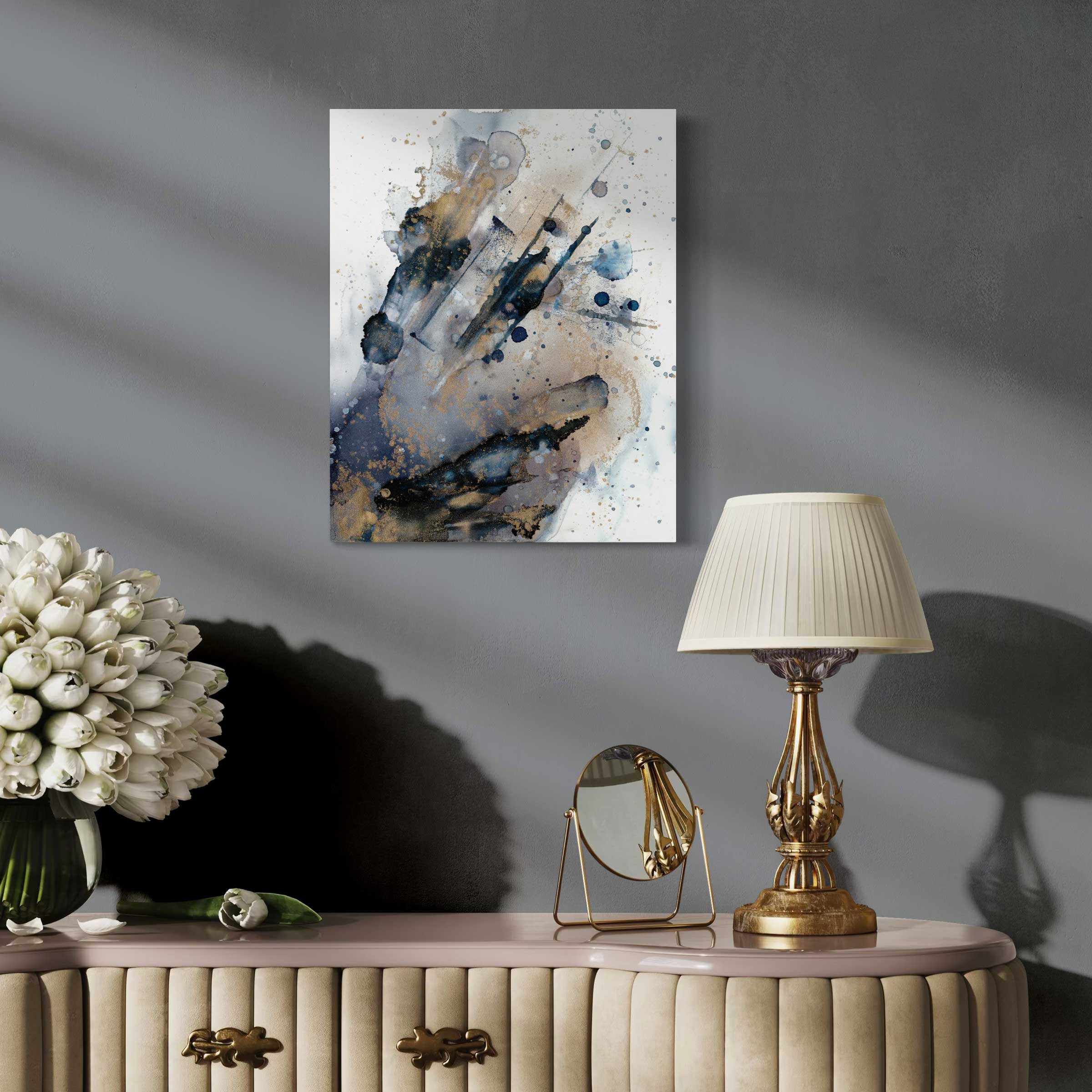 Light Magic – Original Abstract Alcohol Ink Painting on Canvas