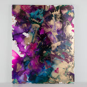Luxuriance – Original Abstract Alcohol Ink Painting on Canvas