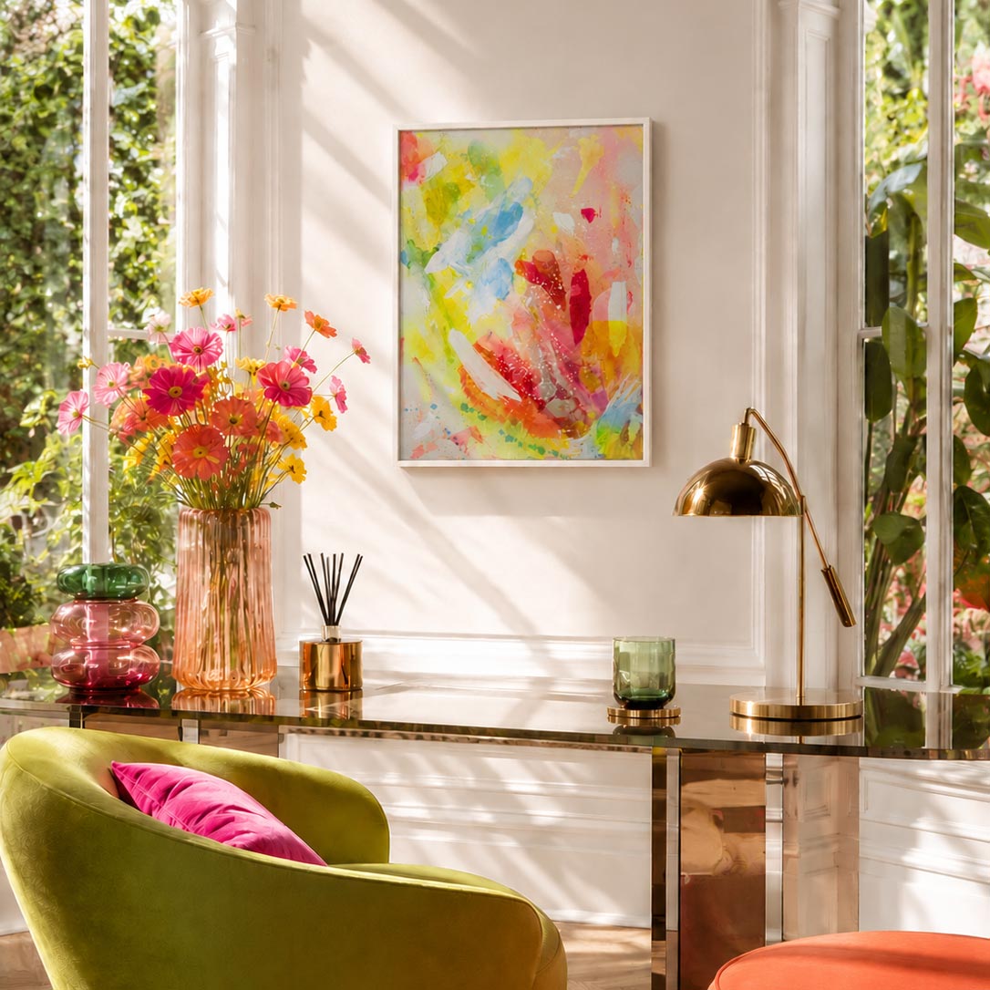 Summer Sun - Original Art on Canvas
