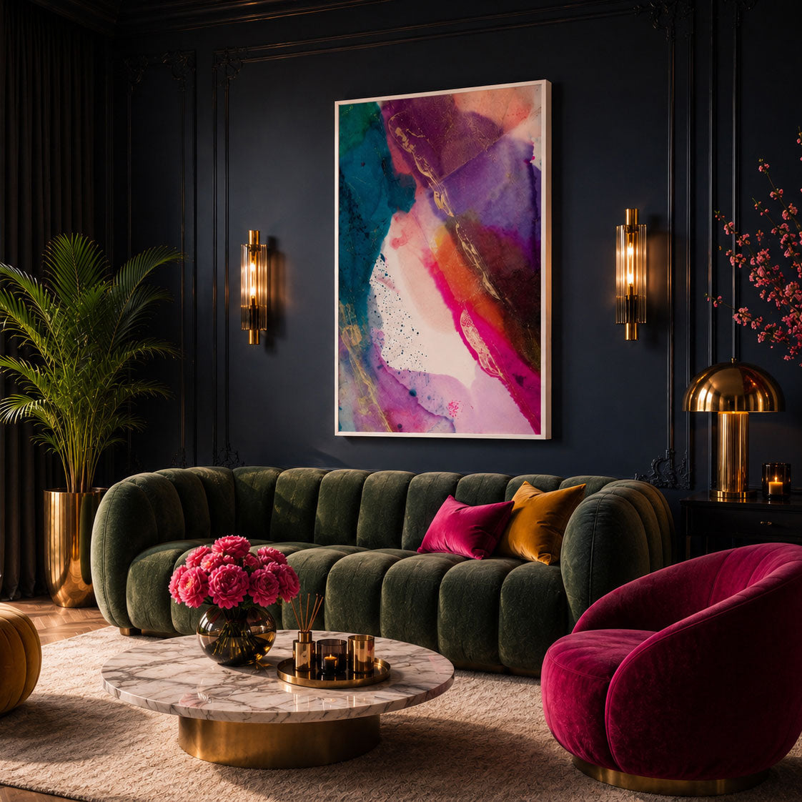 The Beauty of ABSTRACT IV - Canvas Art Print