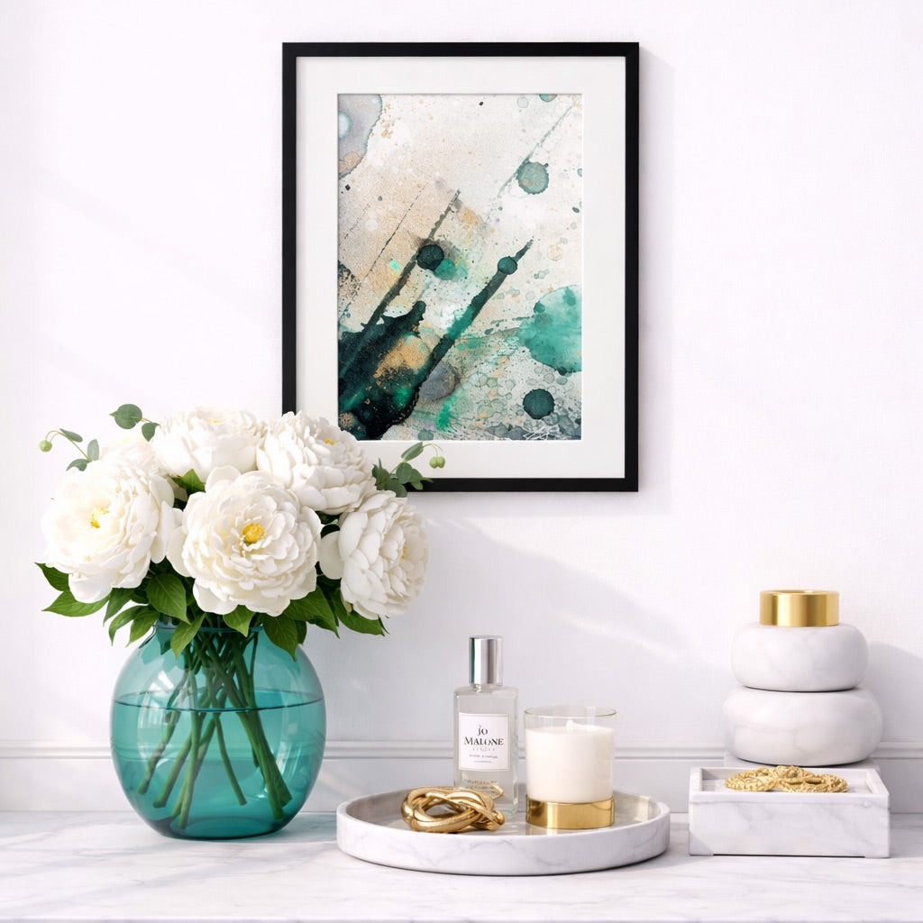 Light Magic Framed Miniature Print - Emerald Edition | No.2