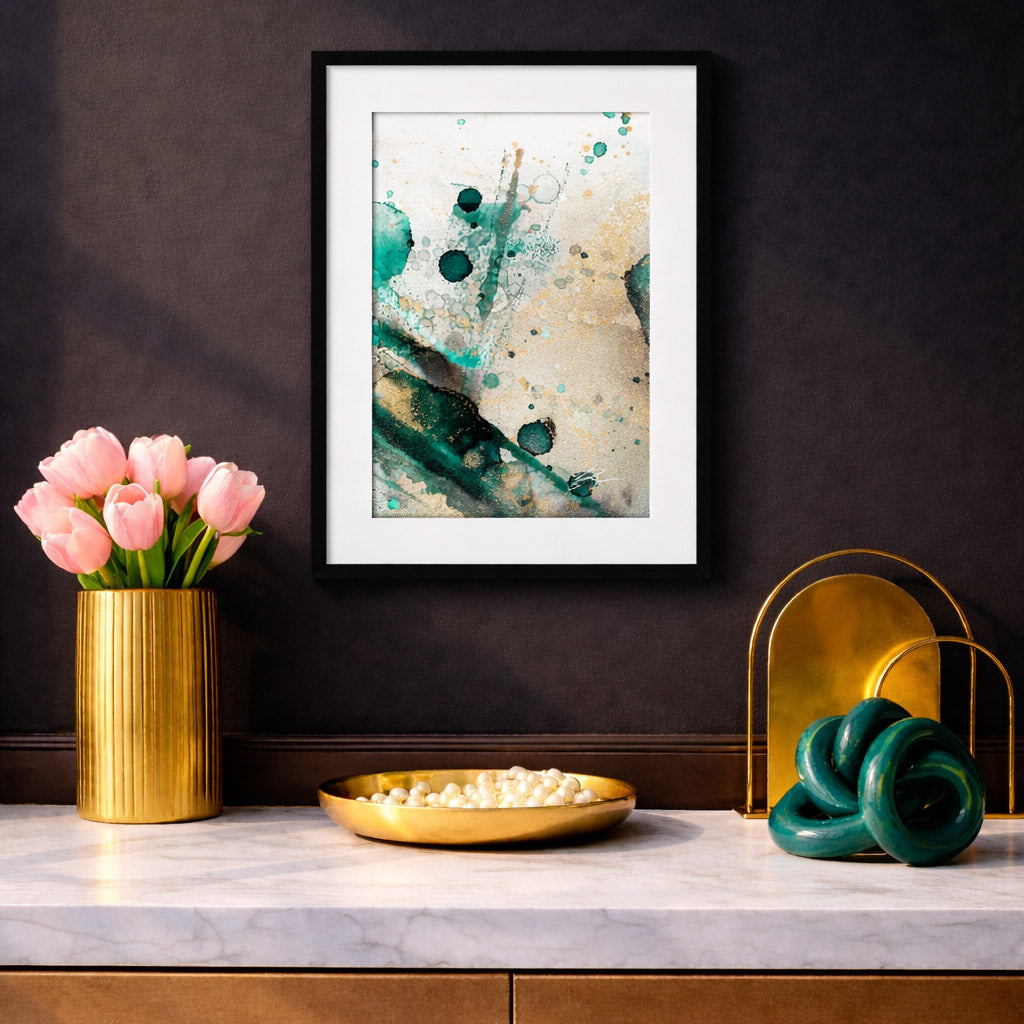 Light Magic Framed Miniature Print - Emerald Edition | No.5
