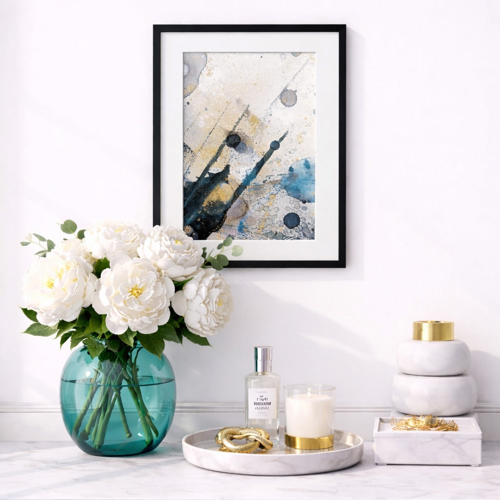 Light Magic Framed Miniature Print - Sapphire Edition | No.2