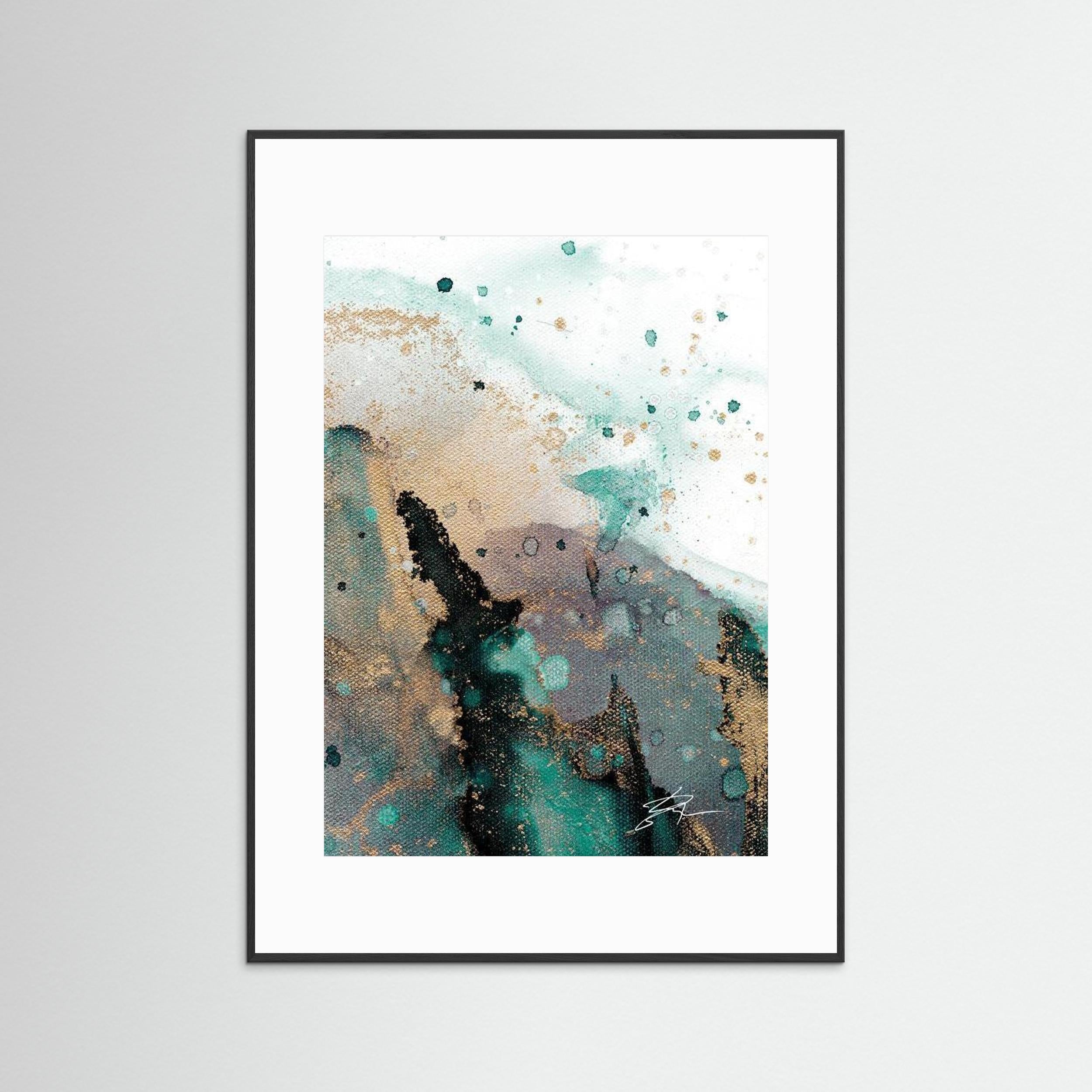 Light Magic Miniature Print - Emerald Edition | No.6
