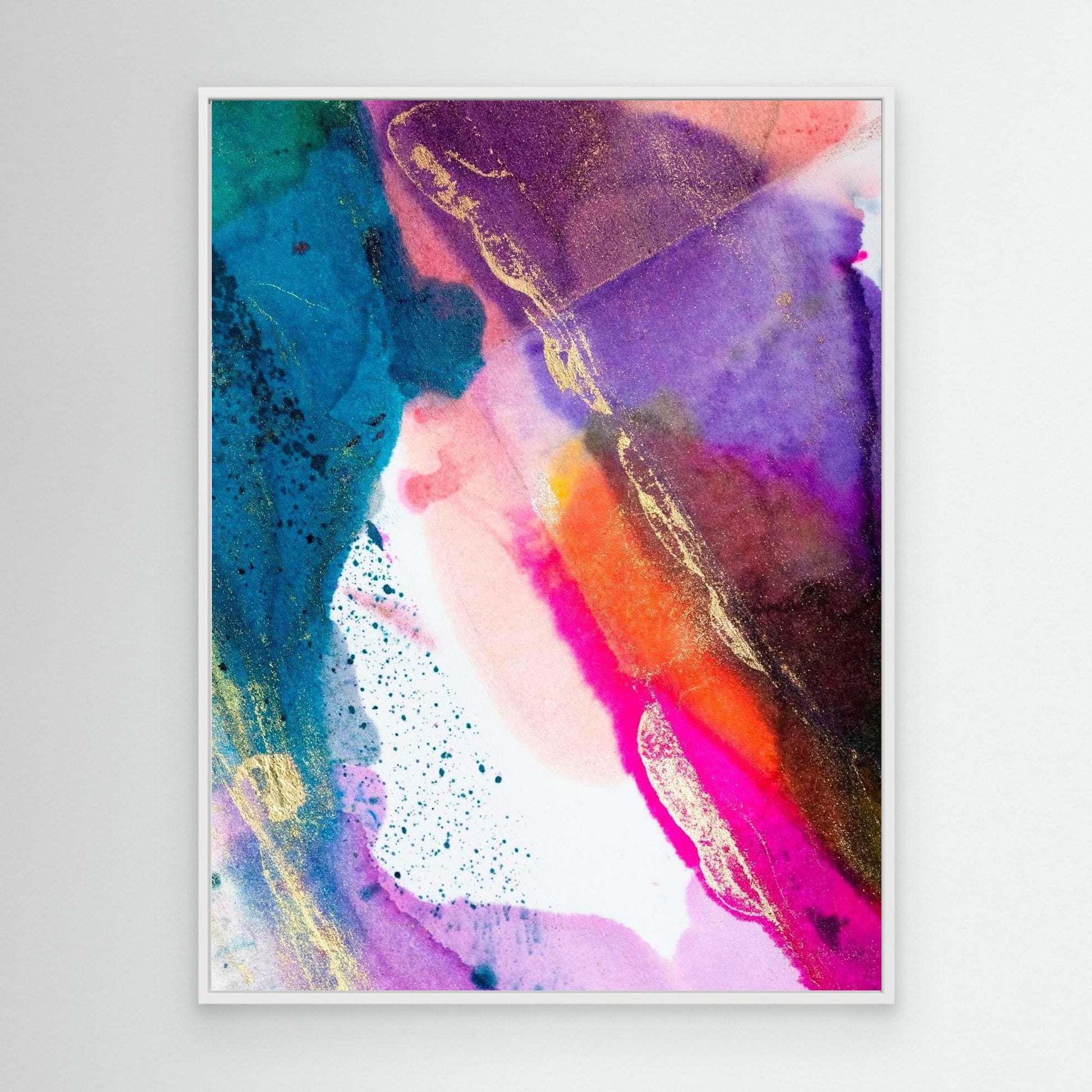 The Beauty of ABSTRACT IV - Canvas Art Print