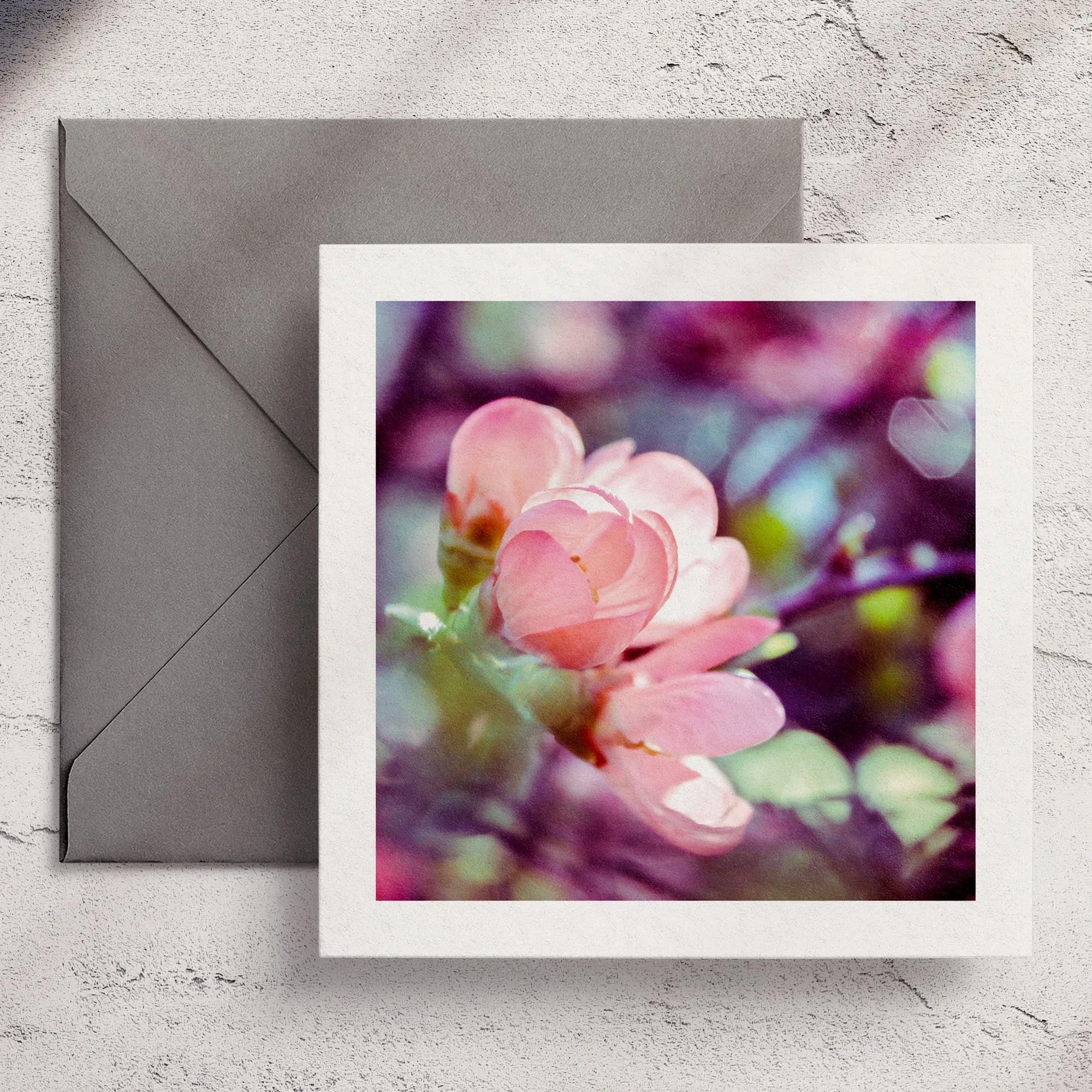 Peach Blossom - Greeting Card