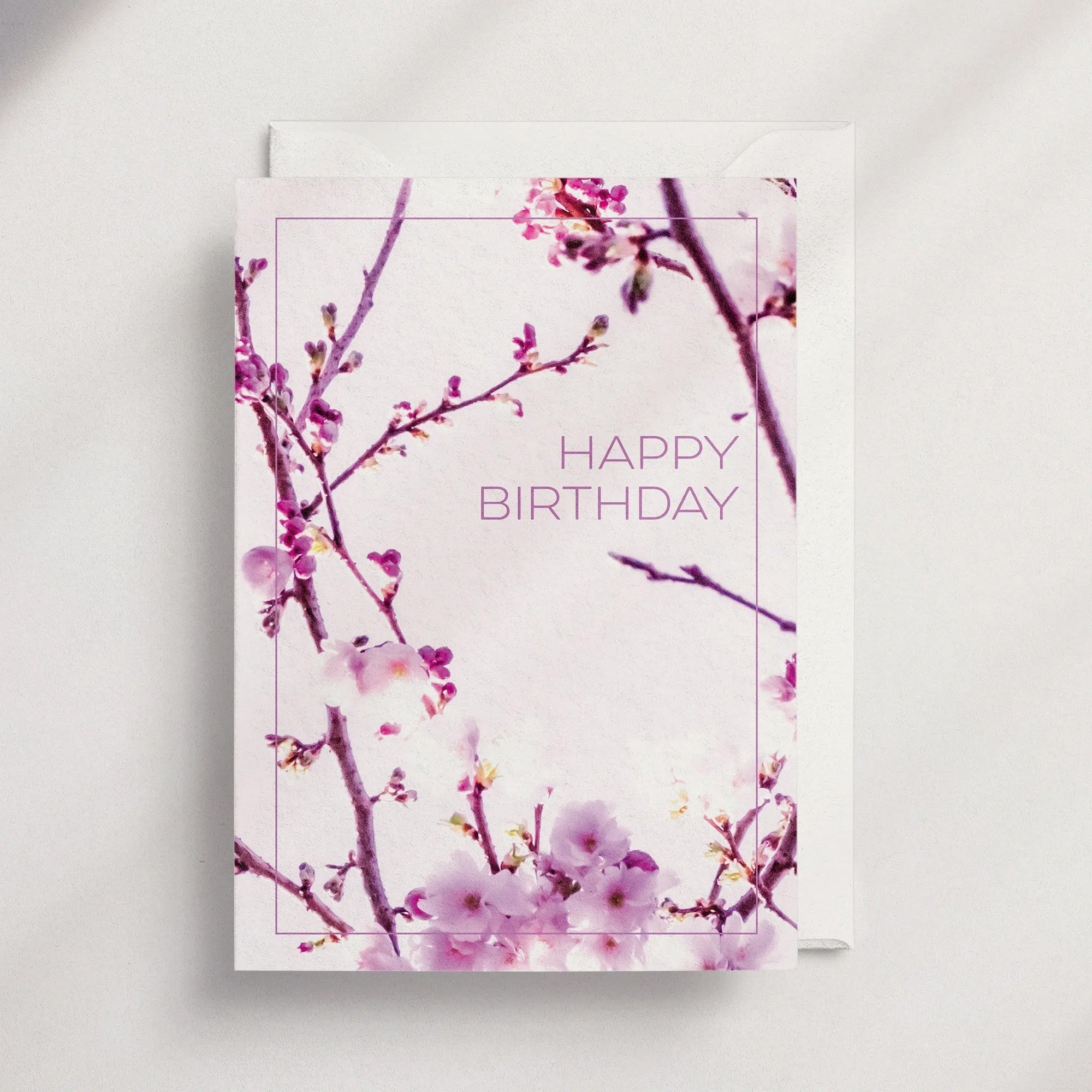 Happy Birthday [FL01] - Floral Greeting Card