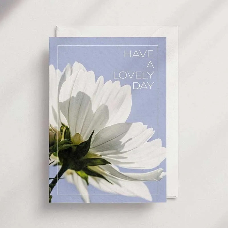 Have A Lovely Day [FL02] - Floral Greeting Card