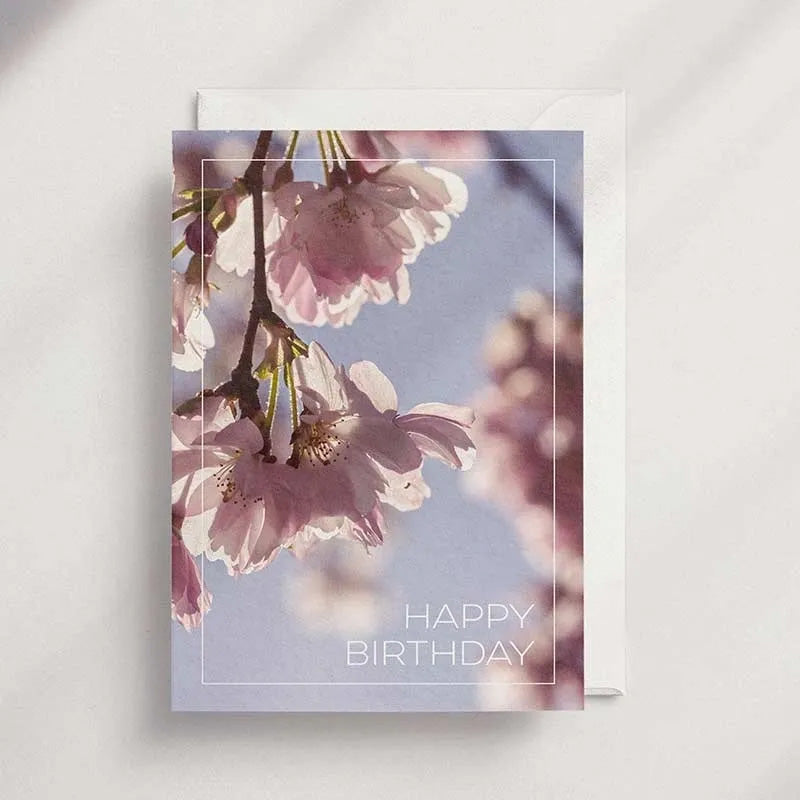 Happy Birthday [FL04]- Floral Greeting Card