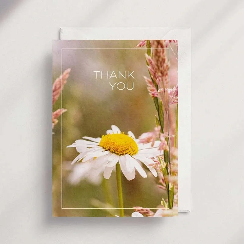 Thank You [FL14] - Floral Greeting Card