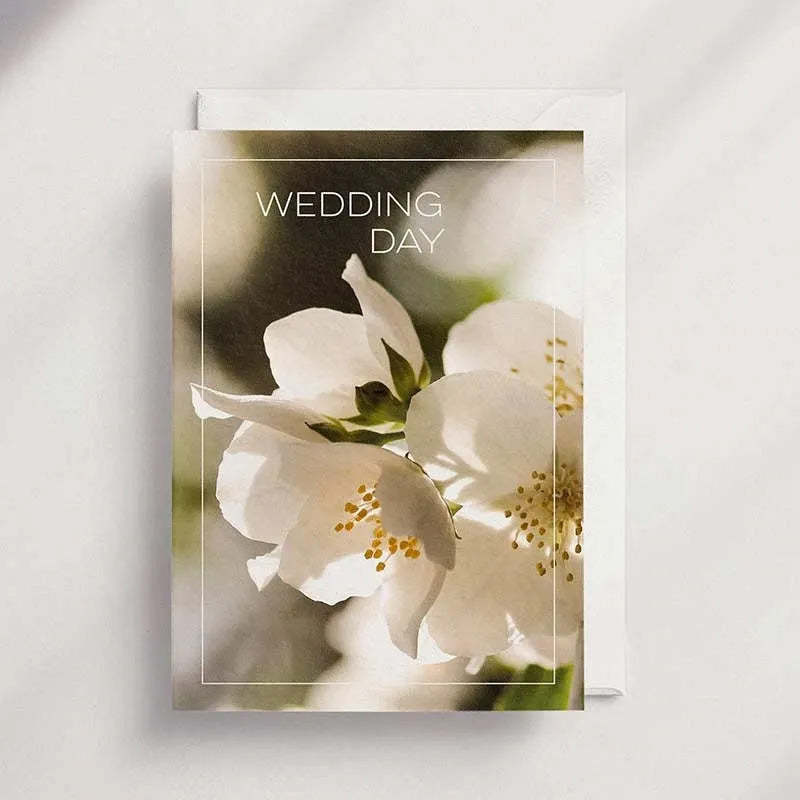 Wedding Day [FL21] - Floral Greeting Card