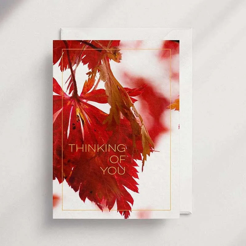 Thinking Of You [FL23]- Floral Greeting Card