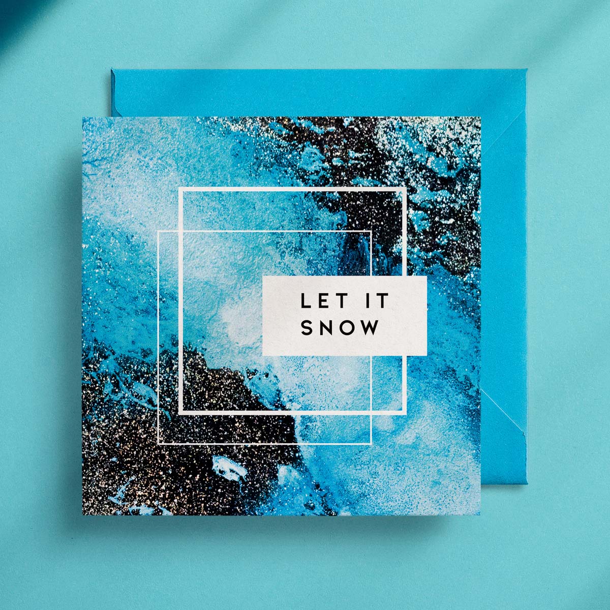 Let It Snow - Greeting Card