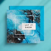 Let It Snow - Greeting Card