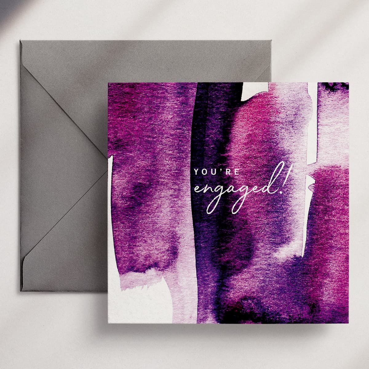 You're Engaged - Greeting Card