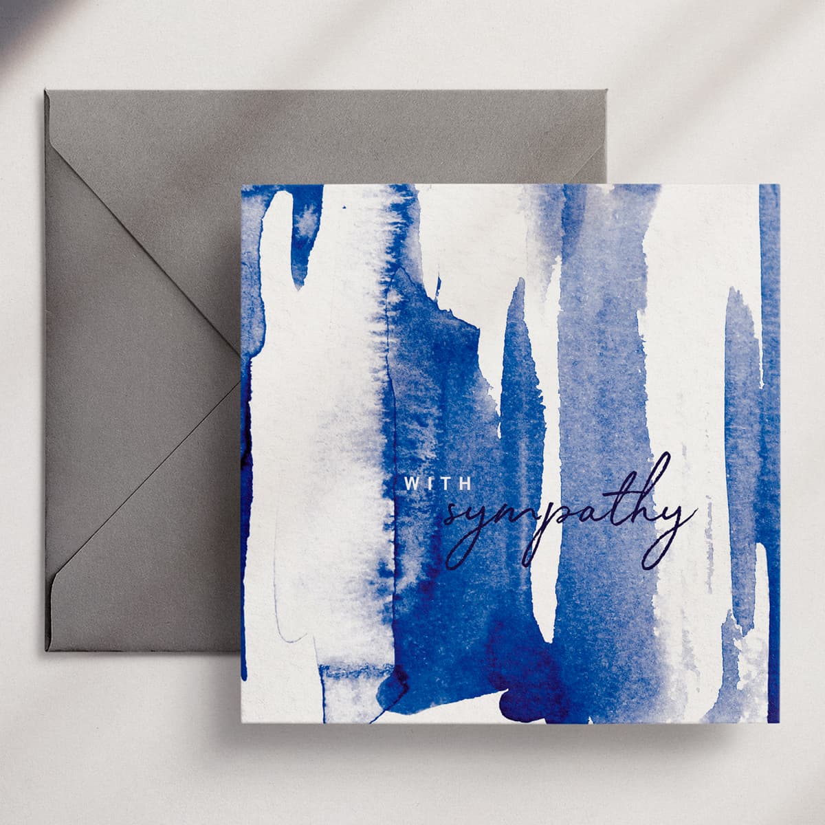 With Sympathy - Greeting Card