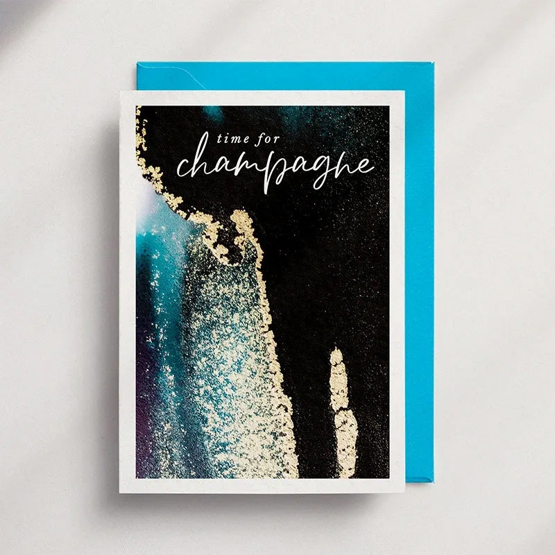 Time For Champagne [LAG02]- Lagoon Greeting Card