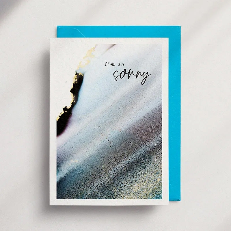I'm So Sorry [LAG07]- Lagoon Greeting Card