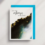 You Are Always On My Mind [LAG08]- Lagoon Greeting Card