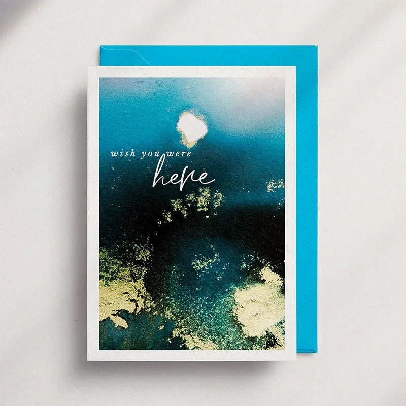 Wish You Were Here [LAG10]- Lagoon Greeting Card