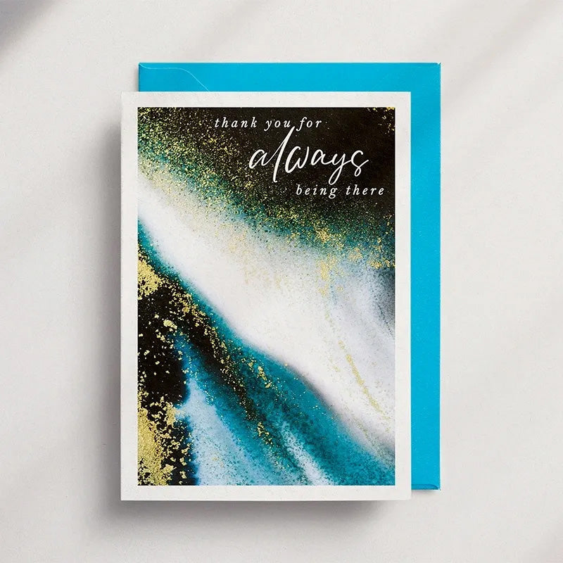 Thank You For Always Being There [LAG11]- Lagoon Greeting Card