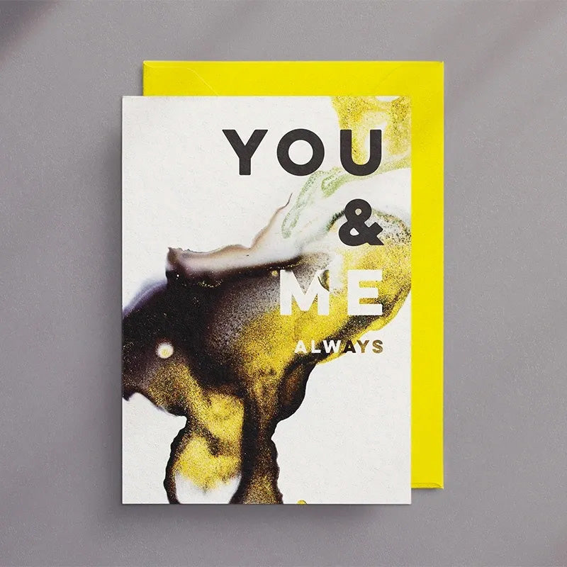 You & Me Always - Greeting Card