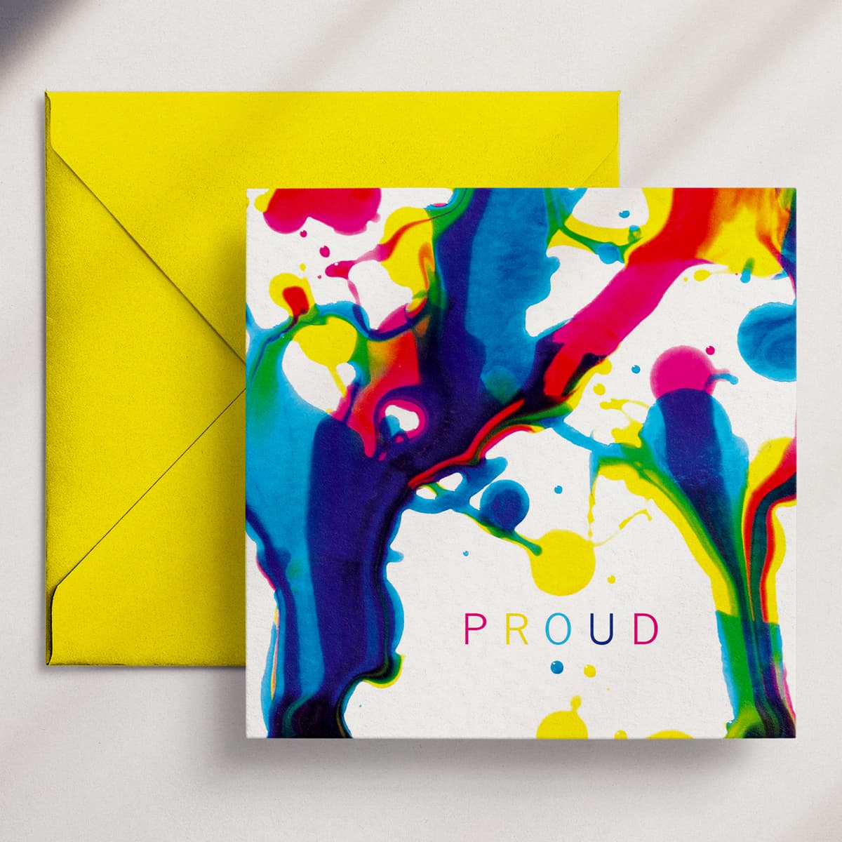 Proud - Greeting Card