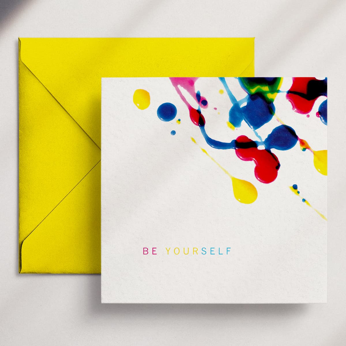Be Yourself - Greeting Card