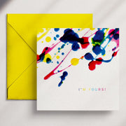 I'm Yours! - Greeting Card