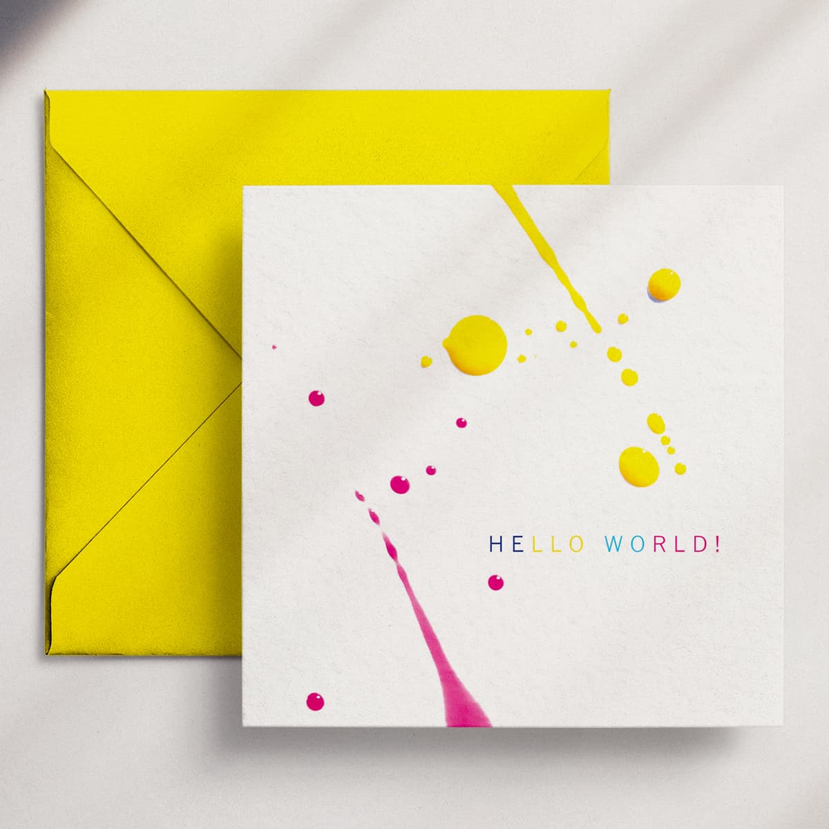 Hello World! - Greeting Card