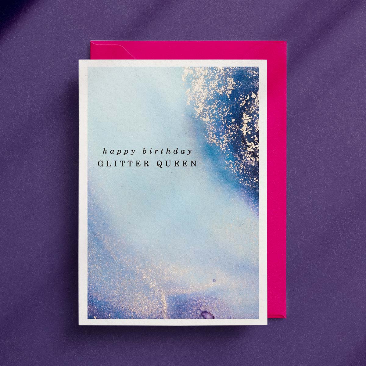 Glitter - Greeting Card
