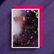 Universe - Greeting Card