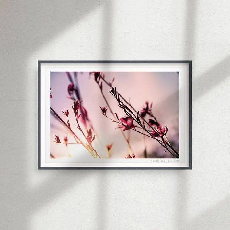 Sunset Flowers [PC02]- A4 Print